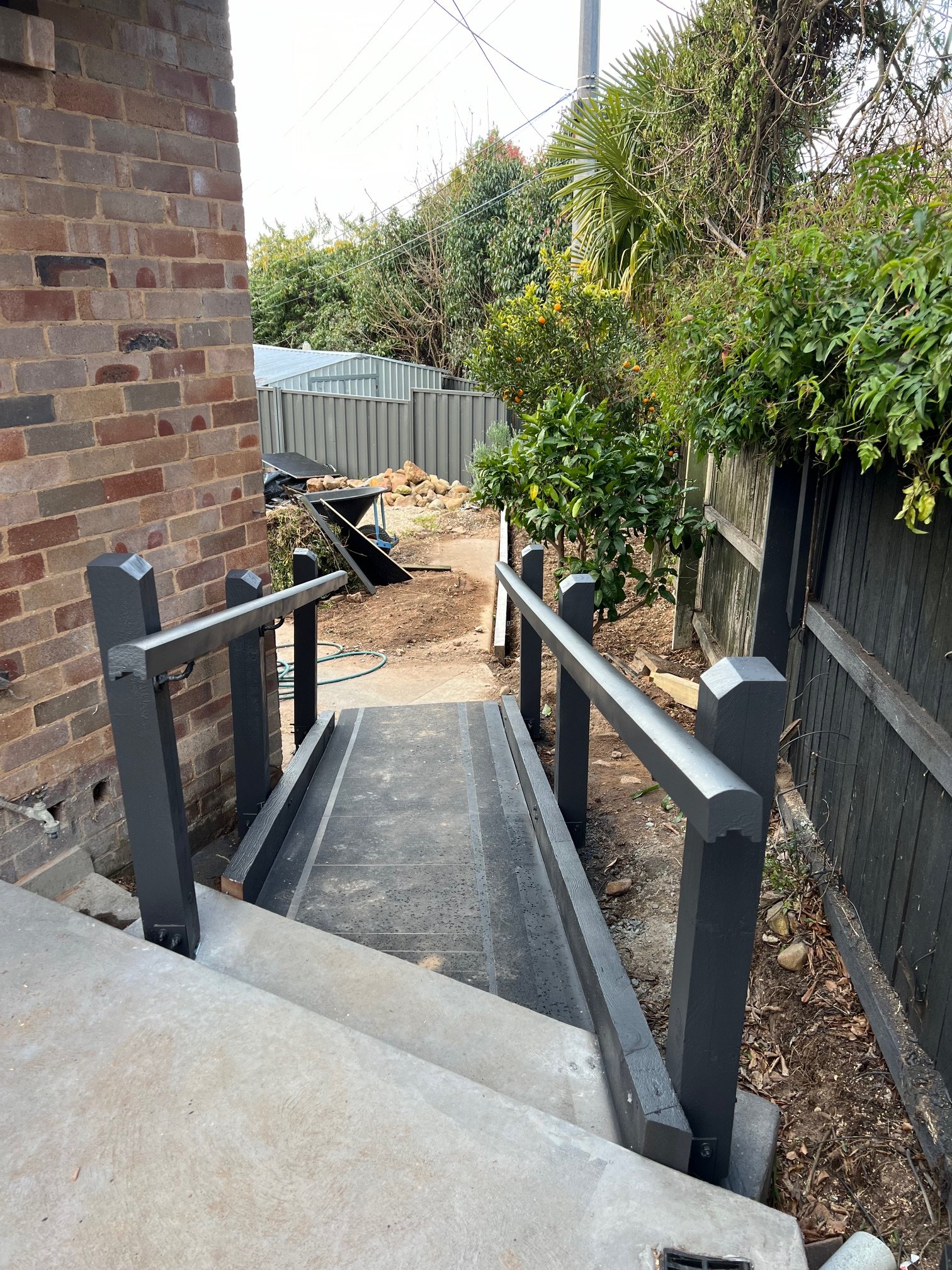 Accessibility ramp built and installed